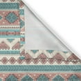 thumbnail image 5 of Ambesonne Tribal Grommet Curtain, Aztec Art Style, 50" x 72", Cream Aqua and Peach, 5 of 6