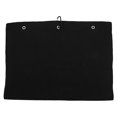 thumbnail image 1 of TABLZONE Serviette de Golf de Qualité en Microfibre Noire 1Pcs pour Usage Extérieur, 1 of 6