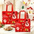 thumbnail image 2 of Feltree 5-Pack Christmas Non Woven Gift Bags, Reusable Holiday Decor and Shopping Bags for Party Favors, 2 of 8