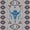 A Gray Blue, variant on jejeloiu Calm Western 7 Pieces Full Size Bedding Sets,Serene Print Full Size Bed in a Bag For Boys,Gray Blue,Light Gray Reversible