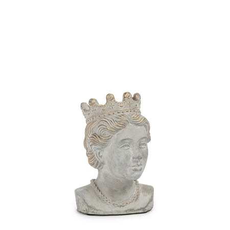 Set of 12 Extra Small Queen Head Planter