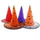 thumbnail image 5 of Xingyue pattern bend Sombrero de bruja para fiesta de Pascua de Halloween, sombreros de bruja, sombrero de mago para mascarada, gorra con accesorios, 5 of 5
