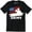 Black, variant on A US Army Officer Saluting Against The American Flag Cool Patriotic Gift Men T-Shirt