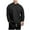 Black, variant on HAOTAGS Men's Pullover Sweatshirts with Button Long Sleeve Cotton Sweatshirt Top Coffee Size L