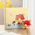 thumbnail image 3 of Clever Loz Small Particle Building Blocks, Mushroom Room Sunflower Flower Room Mini Educational Assembly Toys For Children Girls, 3 of 5