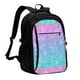thumbnail image 1 of Fotbe Multicolor Glitter Mochila con Estampado y Puerto USB para Hombre y Mujer, Mochila Antirrobo, Mochila de Viaje, Mochila Escolar, Mochila Universitaria, 1 of 7