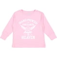 thumbnail image 3 of Inktastic Handpicked for Earth By My Aunt in Heaven with Angel Wings Boys or Girls Long Sleeve Toddler T-Shirt, 3 of 5