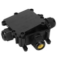 thumbnail image 1 of Waterproof Junction Case, IP68 TB730 3 Way Outdoor Electrical Cable Connector Case 3 Way Junction Box  For Outdoor For Worker For Home, 1 of 8
