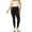 Black, variant on MOA Collection Women's Plus Size Microfiber Full Length Leggings