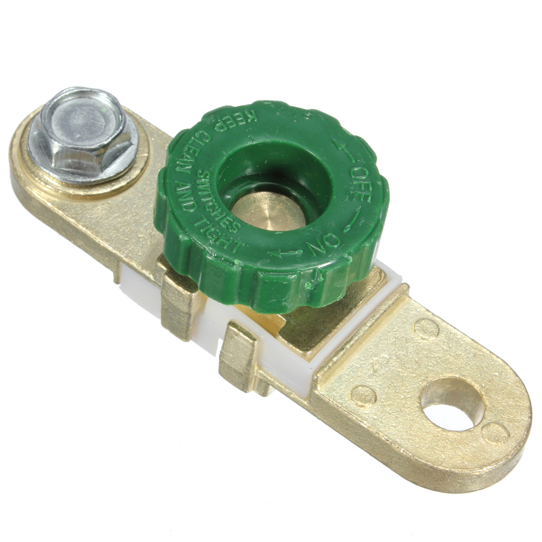 Black Battery Link Terminal Cut-off Switch Master Disconnect Isolator for Universal
