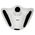 thumbnail image 3 of V Half Face Mask Multipropósito Halloween Half Marks Cosplay Props (Blanco), 3 of 8