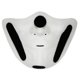 thumbnail image 3 of V Half Face Mask Multipropósito Halloween Half Marks Cosplay Props (Blanco), 3 of 8