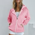 Cyber&Monday Deals Dyegold Zip Up Hoodies For Women Teen Girls Cute Y2k