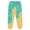 Green, variant on Girls Boys Pants Elastic Waistband Sweatpants With Melting Ice Cream Cone Pattern Funny Jogging Baseball Style Sports Pants Pink 12-13 Years