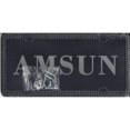 thumbnail image 1 of Triple Row Black Diamonds License Plate Frame, 1 of 2