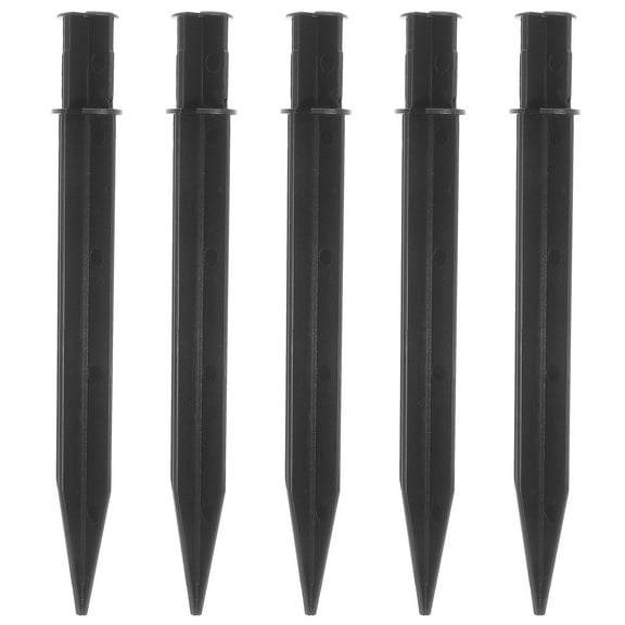 5 Pcs Solar Lights Outdoor Ground Plug Lamp Stake and Connector
