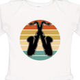 thumbnail image 4 of Inktastic Saxophone Music Vintage Band Boys or Girls Long Sleeve Baby Bodysuit, 4 of 5