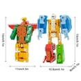 thumbnail image 3 of Robot educativo de deformación del alfabeto para niños, 3 of 5