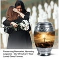 thumbnail image 3 of Large Urns For Human Ashes - Funeral Urns For Adult Ashes Women - Urn For Human Ashes Adult Male - Large Urns For Human Ashes Adult - Decorative Urns - Urns For Adults Men (size - 10inch), 3 of 5