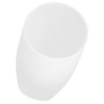 MLINS Large Floor Horseshoe Lampshade Simple Lamp Shade Office 13.00X8.50X8.50CM White