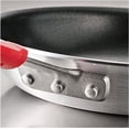 thumbnail image 5 of Juego de Sartenes, Batería de Cocina, Incluye 2 Piezas, Antiadherente, Color Rojo, 5 of 5
