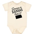 thumbnail image 3 of Inktastic Someone in Kansas Loves Me Boys or Girls Baby Bodysuit, 3 of 5