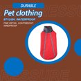 thumbnail image 4 of Greeniant Chaqueta reflectante para mascotas al aire libre para ropa de animales pequeños, medianos y grandes a prueba de viento invierno senderismo Type2 NO2 Greeniant PT000585-08, 4 of 6