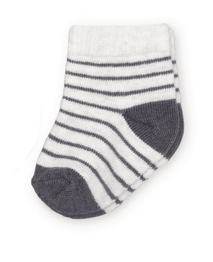 Carter's Child of Mine Baby Boys Crew Fox Socks, 6-Pack, 0-12M
