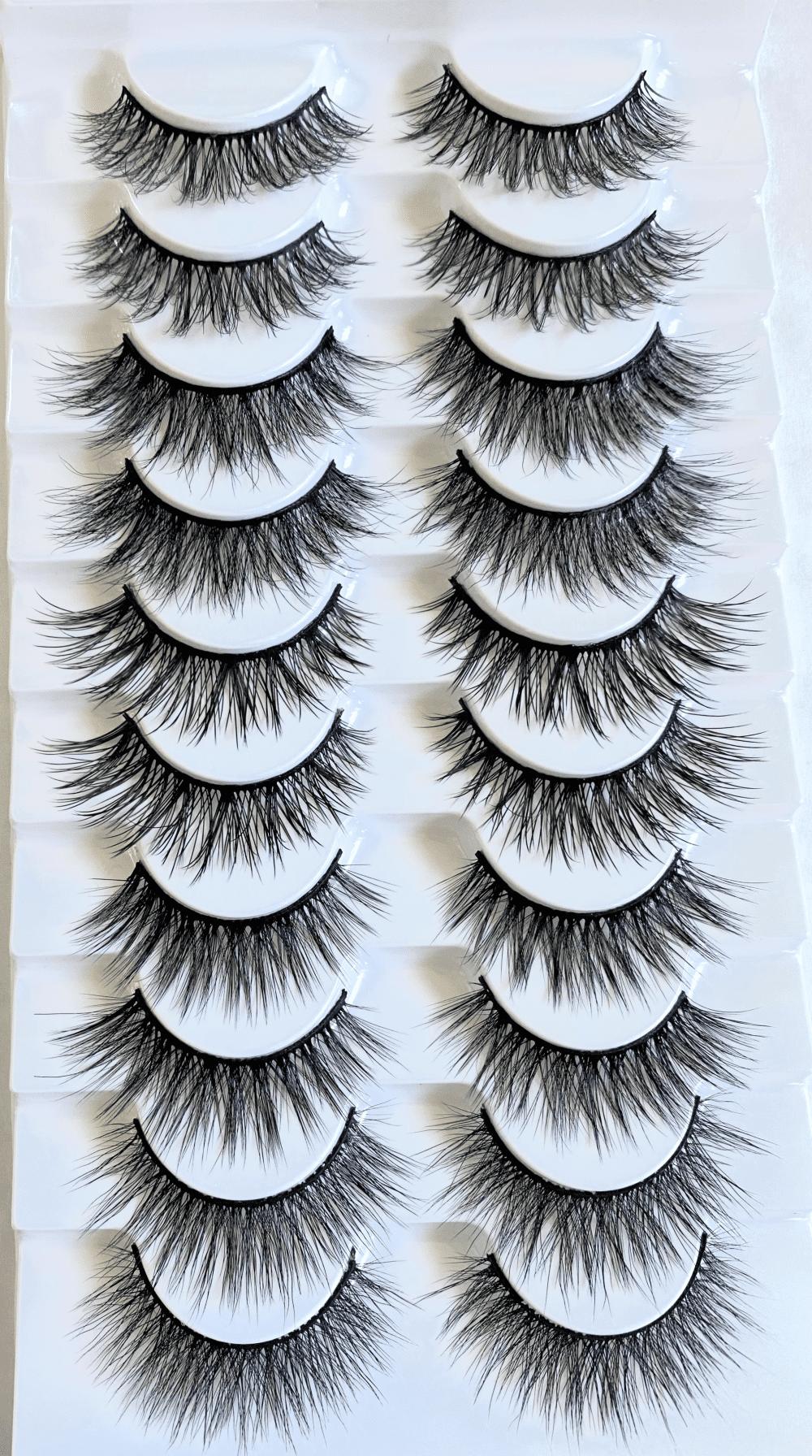Starbesign Lashes Faux Mink 10 Pairs (Combo Glamorous 1)