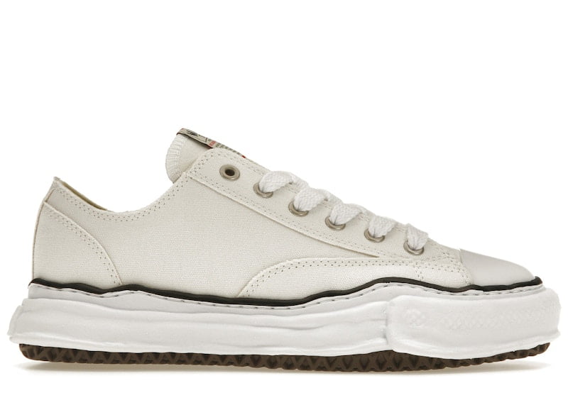 靴 MIHARA YASUHIRO OG CANVAS LOW-TOP 43 Maison Mihara Yasuhiro Men's Hank OG Sole Canvas Low White, from