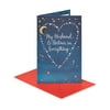 American Greetings Valentine’s Day Card for Husband (Starry)