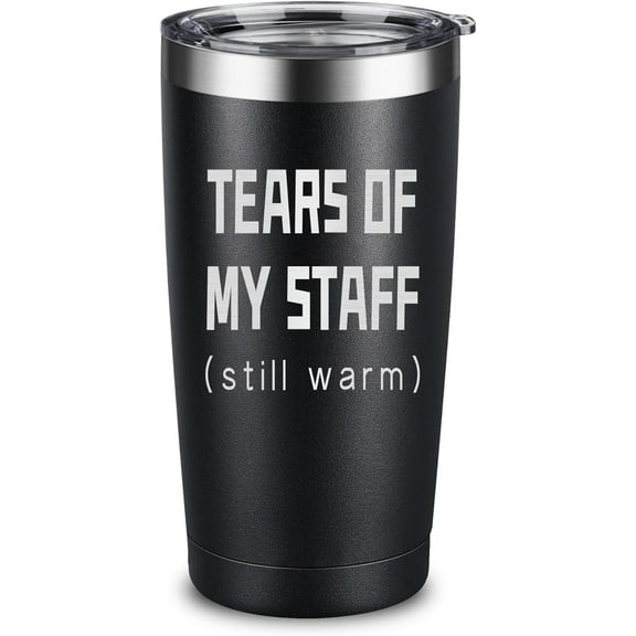 Tears of My Staff - Christmas Gifts for Boss from Employee - Best Gift Ideas for World Best Boss Ever, Assistant, Men, Birthday, Principal, Bosses Day, Office