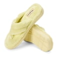 thumbnail image 6 of Dearfoams Women's Wrenley Terry Thong Flip Flop House Slipper, 6 of 8