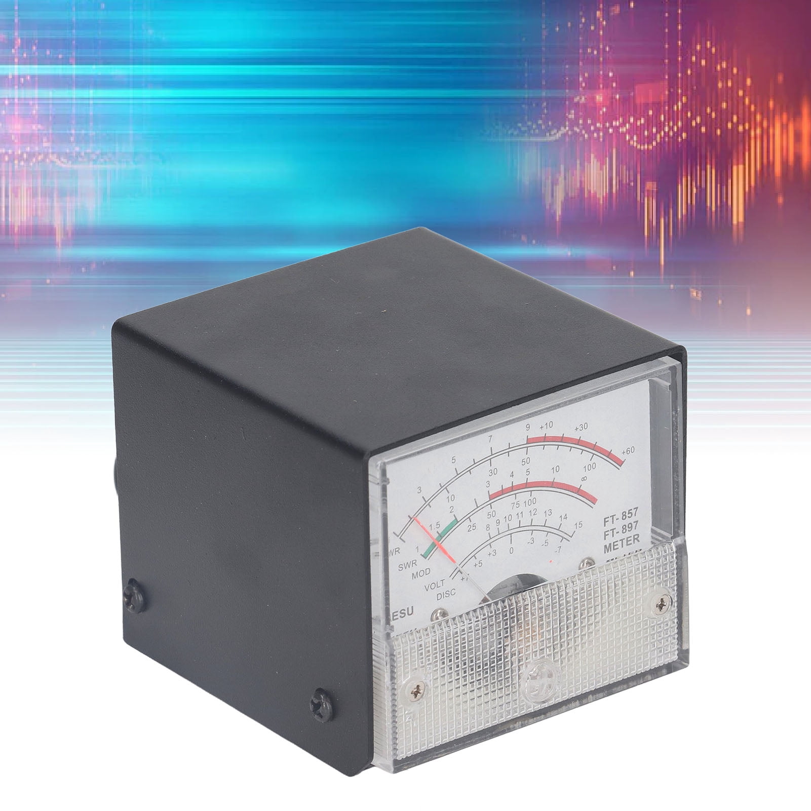 Compteur de puissance numérique 120W, écran HD couleur, onde sur pied, SWR mètre de puissance