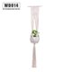 thumbnail image 1 of Yuarrent Cestas colgantes 100 hechas a mano, soporte para plantas, macramé, colgador de plantas, maceta para colgar en la pared interior, soporte para Jardín y Patio No.14 Yuarrent HA001777-14, 1 of 6