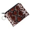 thumbnail image 2 of Qarigey Monedero Chang impermeable con patrón de serpentina, estilo bohemio, monederos, capa interior gruesa, billetera pequeña, accesorio para mujer, Carteras lqb3024 Qarigey AP009665-02B, 2 of 6