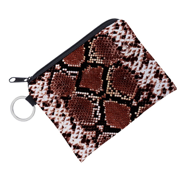 Qarigey Bolso Chang, regalo perfecto, impermeable, estilo bohemio, cartera pequeña, paquetes de auriculares de poliéster, Mini paquetes de tarjetas Carteras lqb3024 Qarigey AP009665-02B