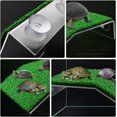 thumbnail image 4 of Aquarium Turtle Basking Platform - Similation Lawn Turtle Dock Ramp Tortoise Habitat Pier Reptiles, 4 of 5