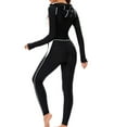 thumbnail image 3 of Aislor Muslim Swimwear for Women Burkini One Piece Swimsuit Modest Full Body Cover Sun Protection Bathing Suit Brown M, 3 of 4
