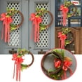 Door Fronts Artificial Flower New Bow Streamer Dead Branch Garland