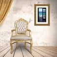 thumbnail image 3 of Noble Gardner, Nancy 21x32 Gold Ornate Wood Framed with Double Matting Museum Art Print Titled - Greece, Island of Mykonos Ocean through door, 3 of 4