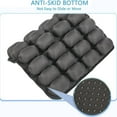 thumbnail image 3 of 2026 New Inflatable 3D Air Cell Travel Cushion, Comfortable Seat Cushion for Car Seat, Office Chair, Wheelchair (Gray), 3 of 7