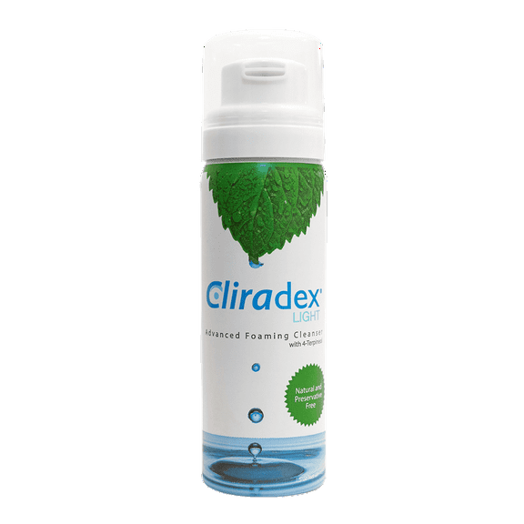 Cliradex Light Foam - Gentle Eyelid Cleanser & Eyelash Conditioner | Daily Facial Cleanser & Safe Solution for Eyelid Hygiene – 1.5 oz