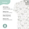 thumbnail image 5 of The Peanutshell Newborn Baby Layette Gift Set for Boys and Girls, Shower Gift Essentials, Grey Sleepy Elephants, 5 of 7