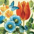 thumbnail image 2 of Audit, Lisa 15x15 White Modern Wood Framed Museum Art Print Titled - Summer Brights III, 2 of 4