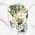 thumbnail image 2 of Clean Green Earth Day Save Planet Men's Graphic T Shirt Tees Brisco Brands S, 2 of 6