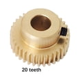 thumbnail image 4 of Sidaley Motor de juguete de latón, engranaje de Motor, portátil, desmontable, 0,5 M, actualización modificada, reparación de engranajes de Videojuegos y accesorios 20 dientes, 4 of 6