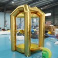 thumbnail image 2 of SAYOK 4.92 x 8.2ft Inflatable Money Machine Booth Gold Inflatable Cash Cube Machine with 1100W Air Blower for Event,Promotion, 2 of 7