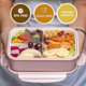 thumbnail image 2 of Bento Boxes For Adults - 1400 Ml Bento Lunch Box For Kids Childrens With Spoon & Fork - Durable, 2 of 4