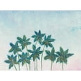 thumbnail image 2 of OToole, Tim 18x15 White Modern Wood Framed Museum Art Print Titled - Palm Treeline II, 2 of 4